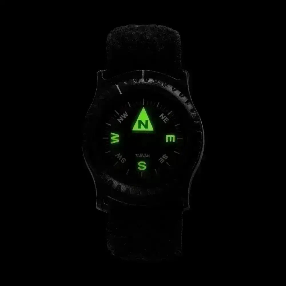 Wrist Compass T25 - Black - Game-On.no