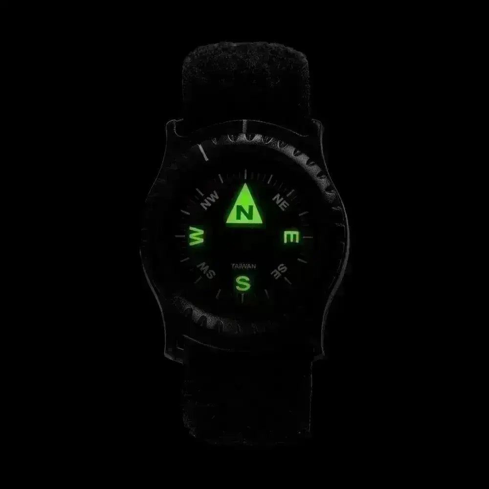 Wrist Compass T25 - Black - Game-On.no