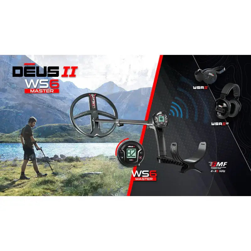 XP - DEUS II WS6 Master Metalldetektor - Den Letteste Toppmodellen fra XP - Game-On.no