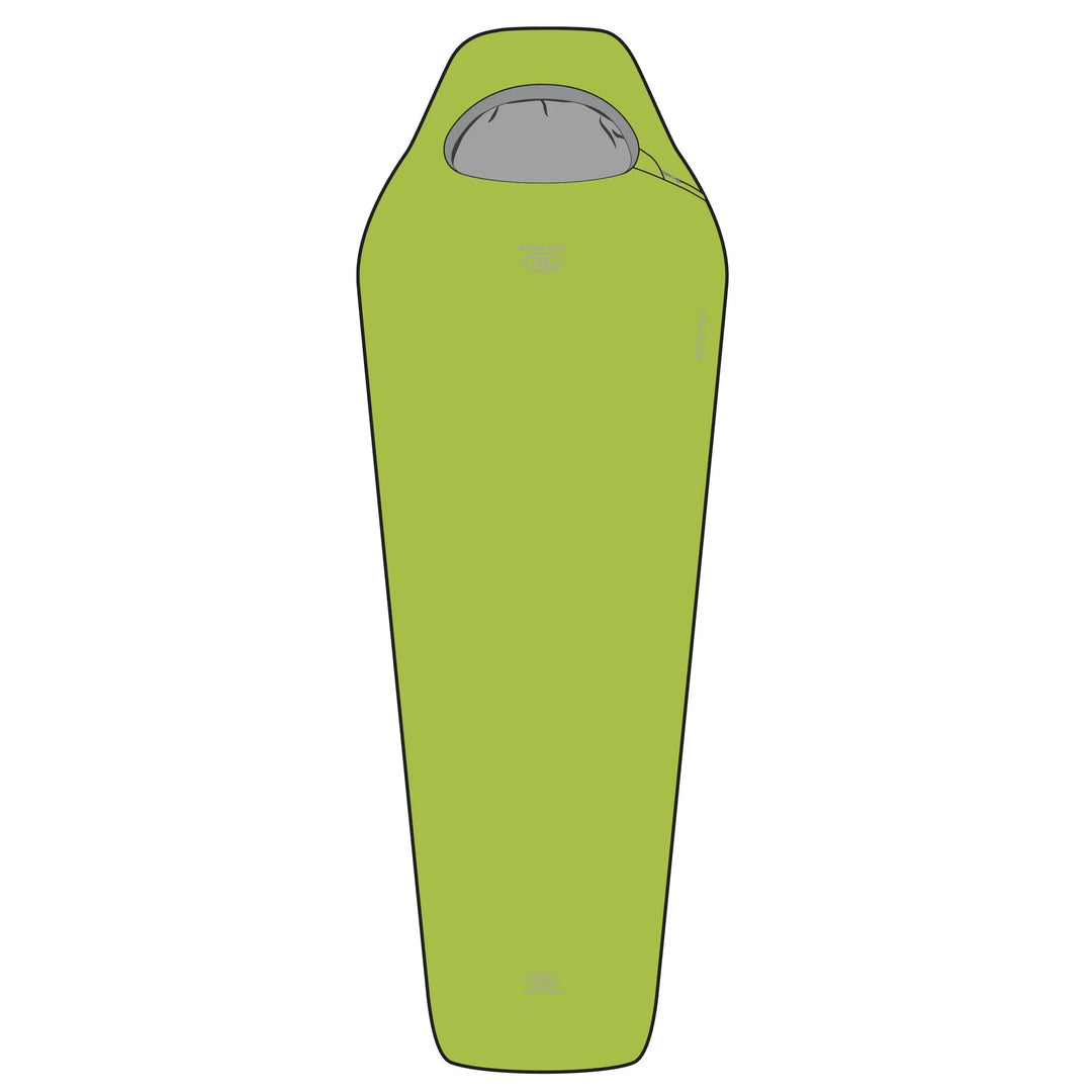 ZETA 50 Sovepose Lime Green – Ultralett for Sommertur - Game-On.no