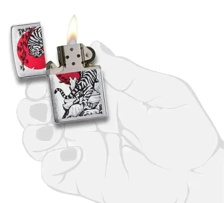 Zippo - Asian Tiger Design - Game-On.no