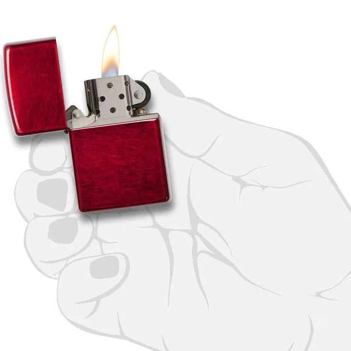 Zippo - Classic Candy Apple Red - Game-On.no