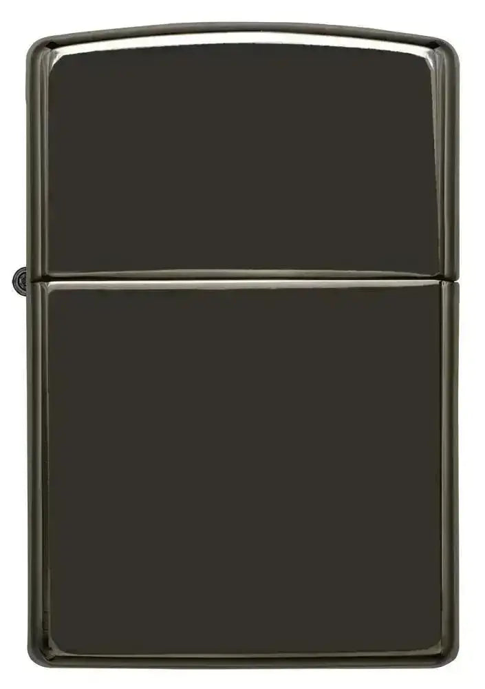 Zippo - Ebony High Polish Black - Game-On.no