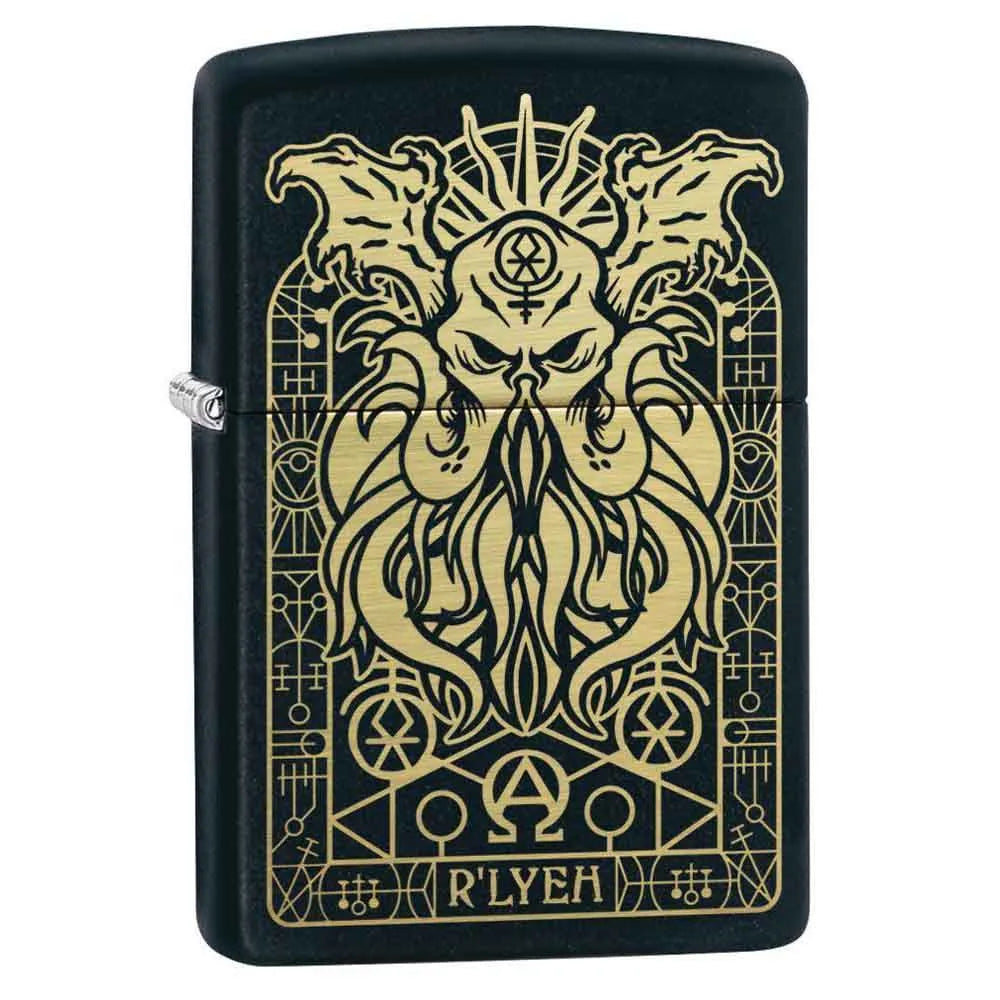 Zippo - H.P. Lovecraft Monster Motiv - gameon.eu