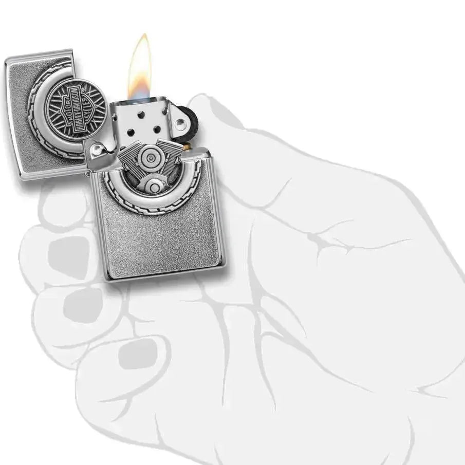 Zippo - Harley-Davidson® Silver - Game-On.no