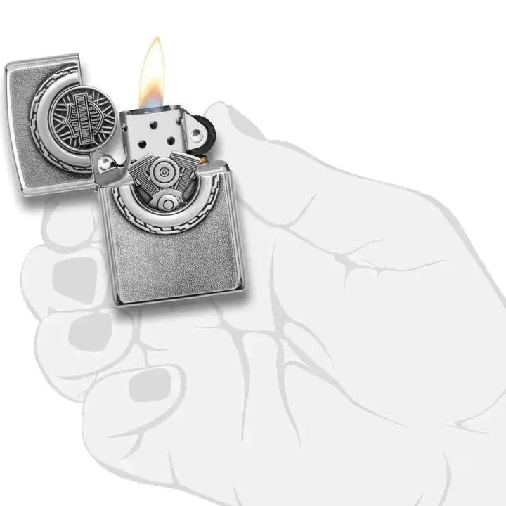 Zippo - Harley-Davidson® Silver - Game-On.no