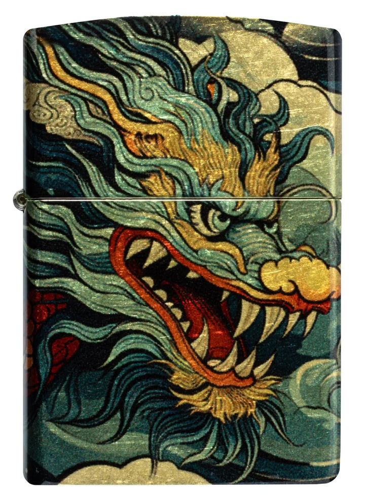 Zippo Lighter - 540 Dragon Fusion Design - Game-On.no