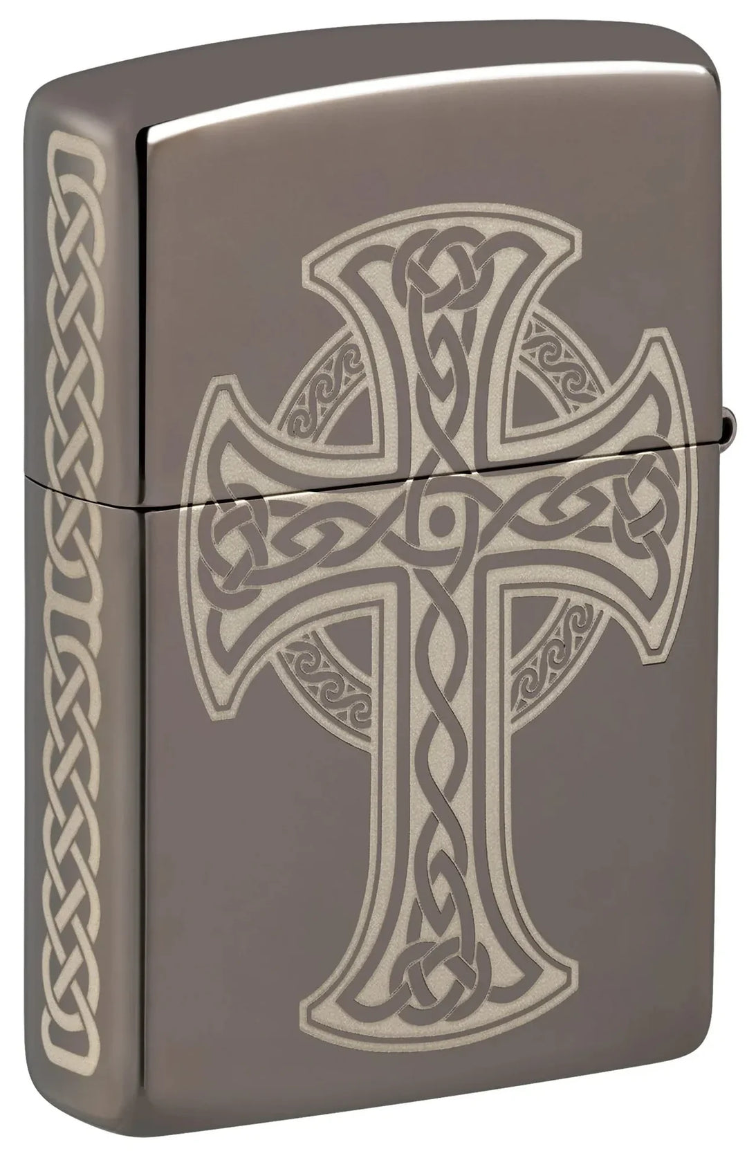 Zippo Lighter - Celtic Cross Design - Game-On.no