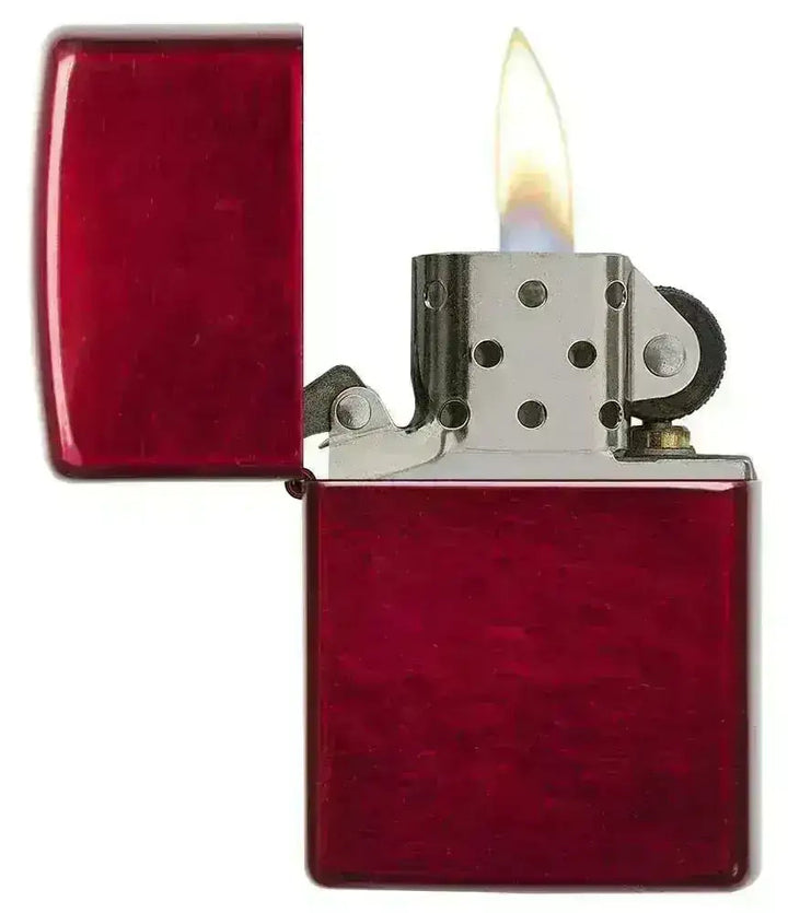 Zippo Lighter - Classic Candy Apple Red - Game-On.no