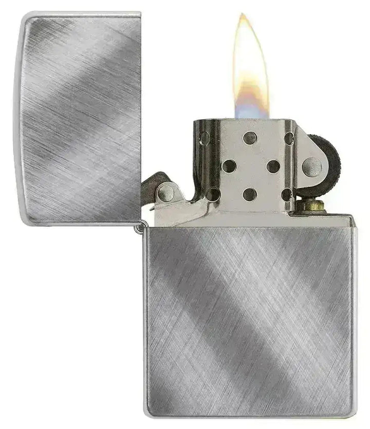 Zippo Lighter - Classic Diagonal Weave - Game-On.no