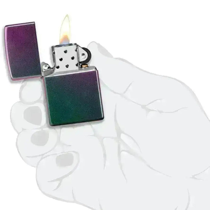 Zippo Lighter - Classic Iridescent - Game-On.no