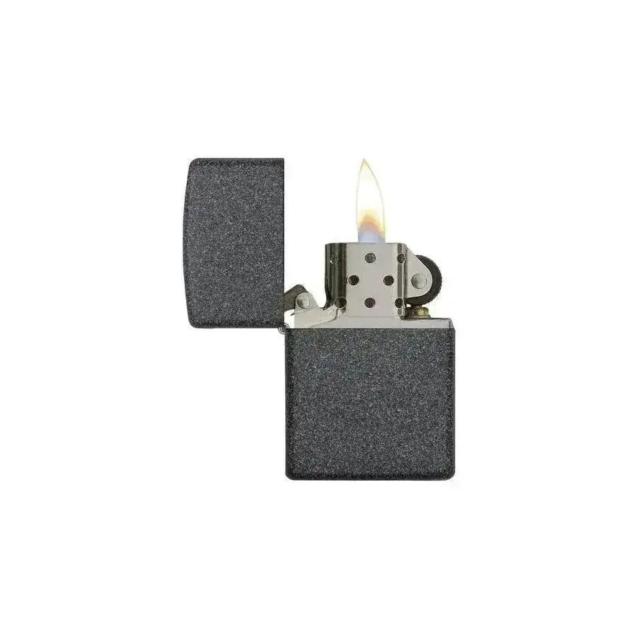Zippo Lighter - Classic Iron Stone - Game-On.no