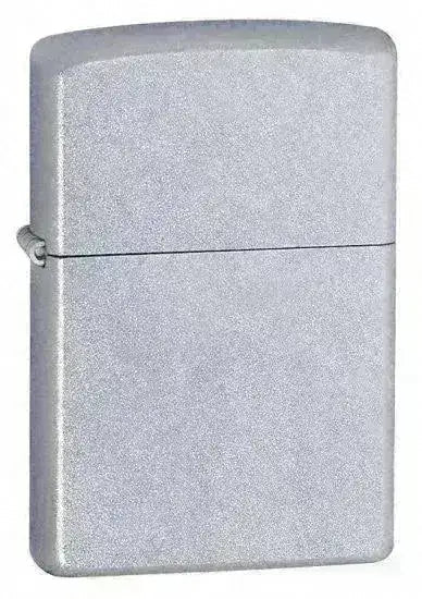 Zippo Lighter - Klassisk Satin Chrome - Game-On.no