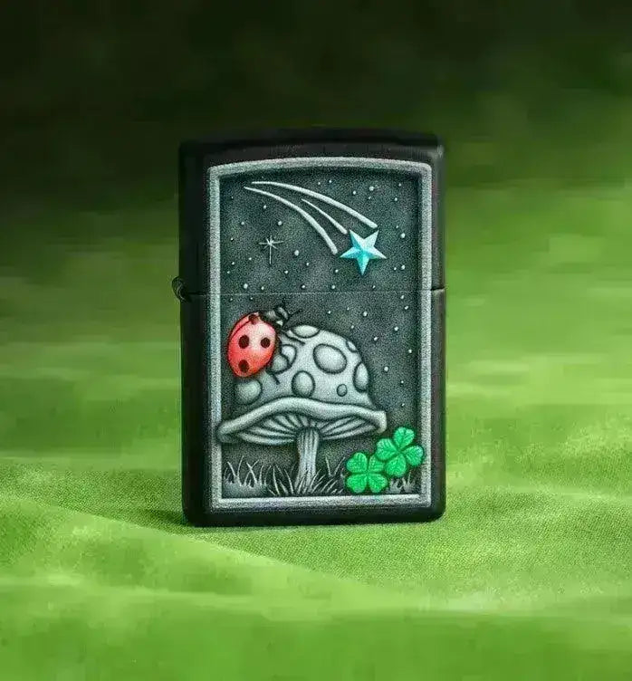 Zippo Lighter - Ladybug Design - Game-On.no