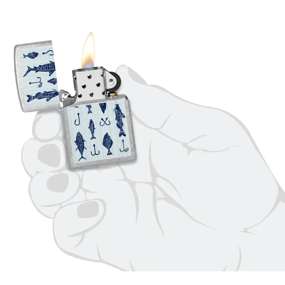 Zippo Lighter - Off the Hook Design - Game-On.no