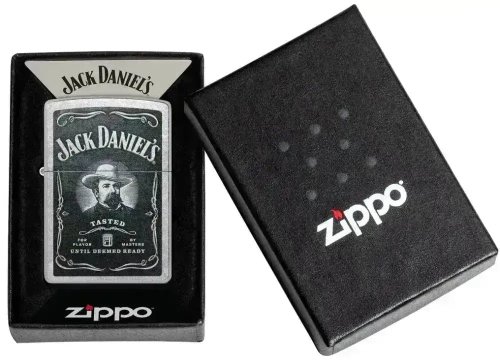 Zippo Lighter - Old School Jack Daniels - Game-On.no