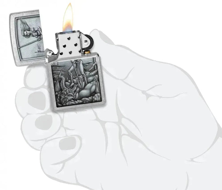 Zippo - Middelalder Kriger - Game-On.no