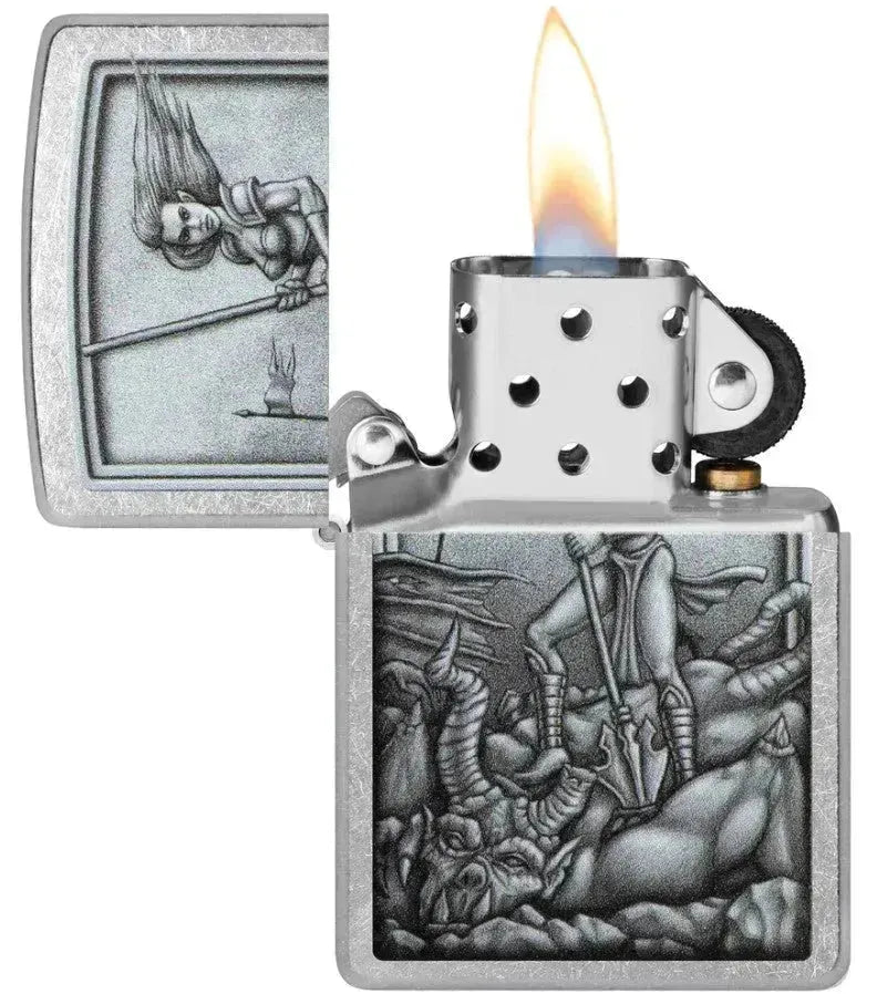 Zippo - Middelalder Kriger - Game-On.no