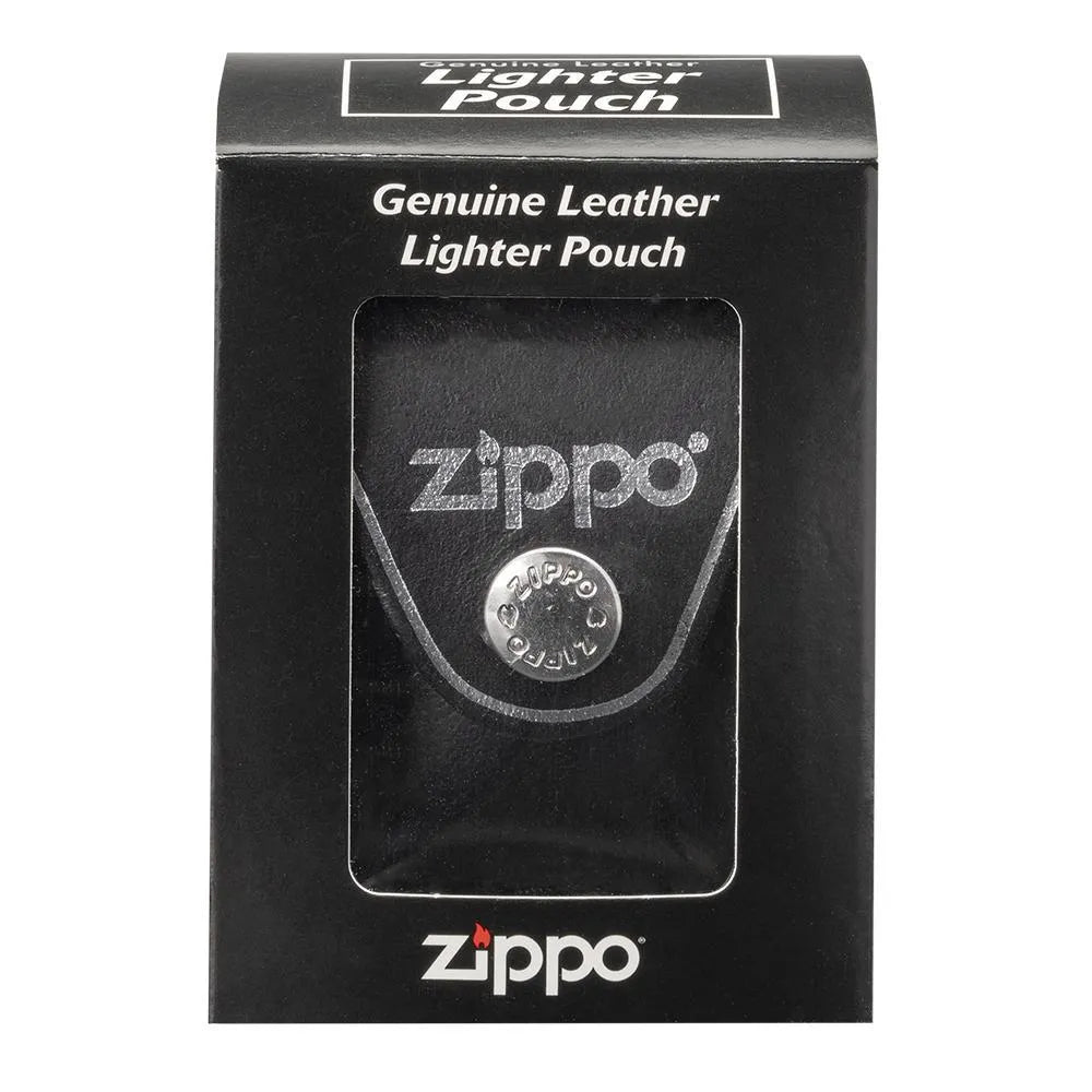 Zippo - Orginal Zippo Holder med beltefeste i skinn - Black - Game-On.no