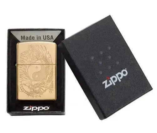 Zippo - Yin & Yang Drage og Tiger - Game-On.no