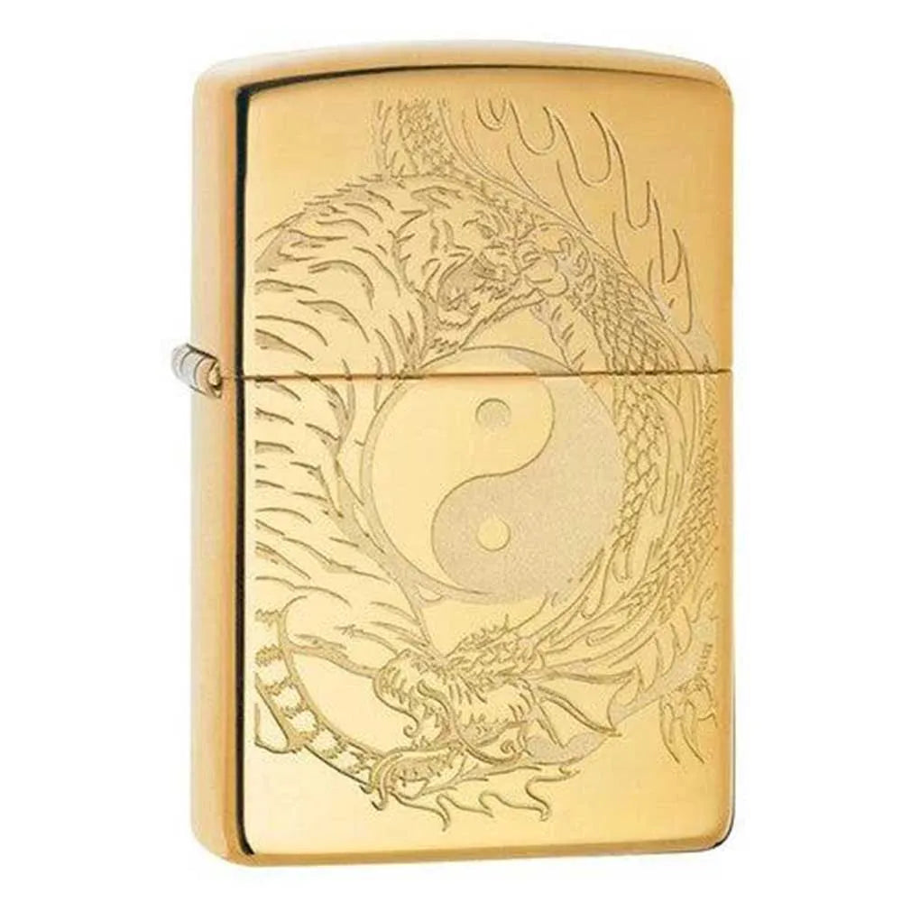 Zippo - Yin & Yang Drage og Tiger - Game-On.no